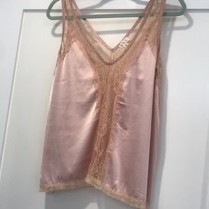 VICI // Silk lace blouse 💕